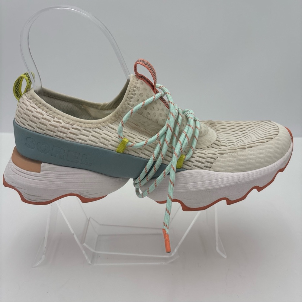 Sorel‎ Women's Cream and Mint Sneakers